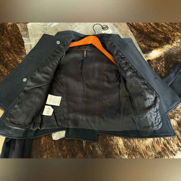 BCBGMAXAZRIA "Royce" Double-Breasted Military Jacket - Magenta | XXS - Picture 9 of 9